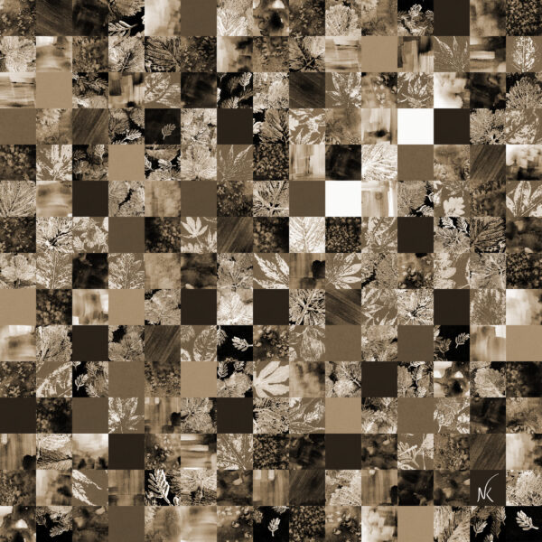 Empreintes de feuilles - XL